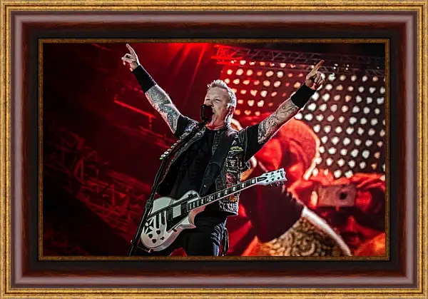Картина в раме - Металлика. Metallica Картина в раме - Металлика. Metallica