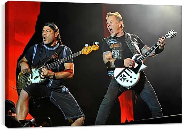 Постер на подрамнике - Металлика. Metallica Постер на подрамнике - Металлика. Metallica