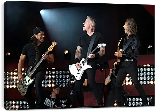 Постер на подрамнике - Металлика. Metallica Постер на подрамнике - Металлика. Metallica