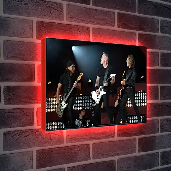 Лайтбокс световая панель - Металлика. Metallica Лайтбокс световая панель - Металлика. Metallica