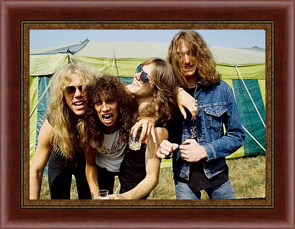 Картина в раме - Металлика. Metallica Картина в раме - Металлика. Metallica