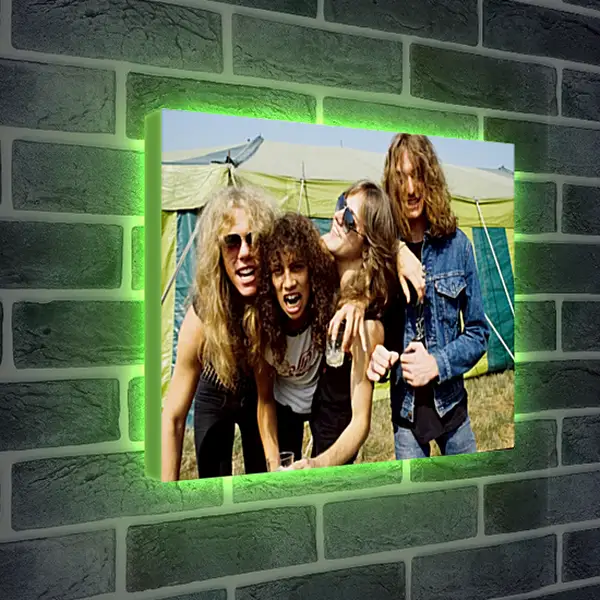 Лайтбокс световая панель - Металлика. Metallica Лайтбокс световая панель - Металлика. Metallica