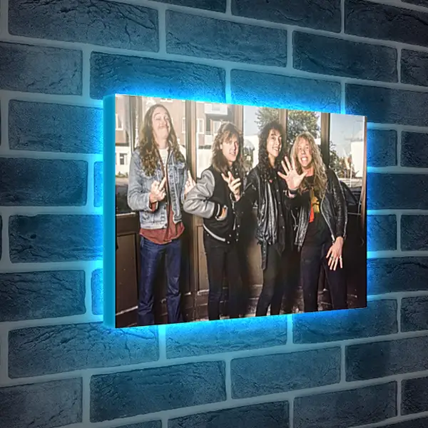 Лайтбокс световая панель - Металлика. Metallica Лайтбокс световая панель - Металлика. Metallica
