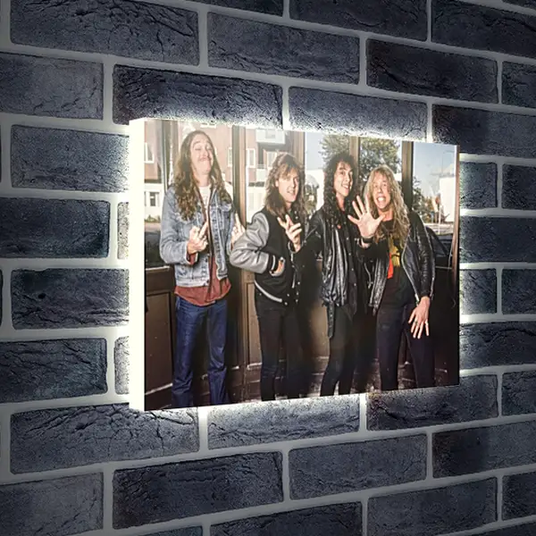 Лайтбокс световая панель - Металлика. Metallica Лайтбокс световая панель - Металлика. Metallica