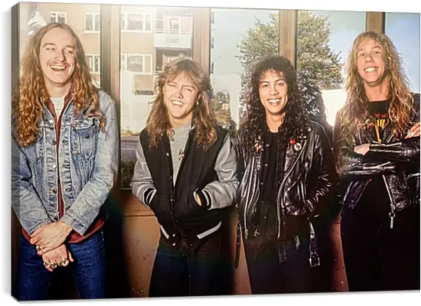 Постер на подрамнике - Металлика. Metallica Постер на подрамнике - Металлика. Metallica