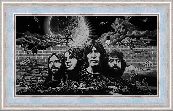 Картина в раме - Пинк Флойд. Pink Floyd Картина в раме - Пинк Флойд. Pink Floyd