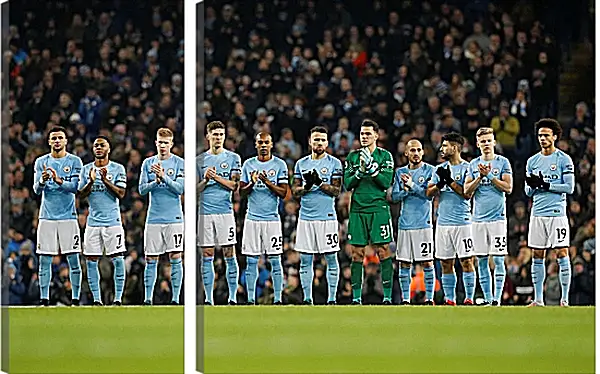 Модульная картина - ФК Манчестер Сити. FC Manchester City Модульная картина - ФК Манчестер Сити. FC Manchester City