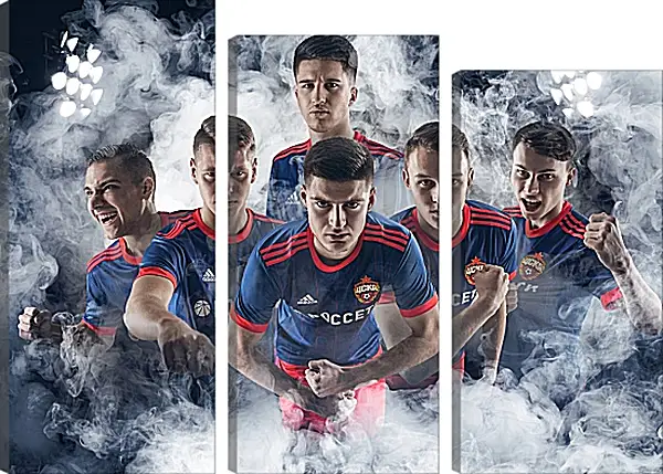 Модульная картина - Молодёжка. ФК ЦСКА Москва. FC CSKA Moscow Модульная картина - Молодёжка. ФК ЦСКА Москва. FC CSKA Moscow