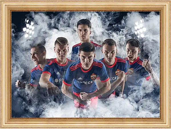 Картина в раме - Молодёжка. ФК ЦСКА Москва. FC CSKA Moscow Картина в раме - Молодёжка. ФК ЦСКА Москва. FC CSKA Moscow