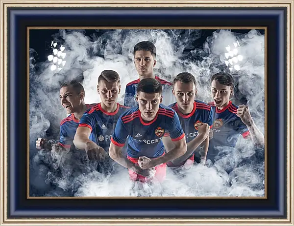 Картина в раме - Молодёжка. ФК ЦСКА Москва. FC CSKA Moscow Картина в раме - Молодёжка. ФК ЦСКА Москва. FC CSKA Moscow