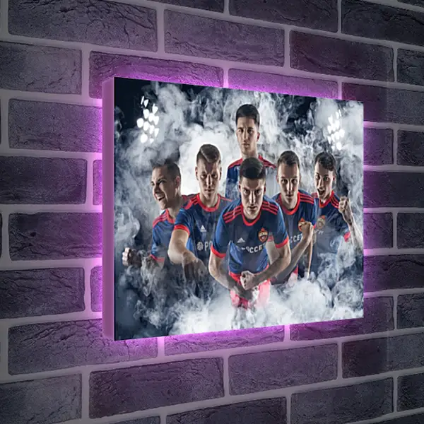 Лайтбокс световая панель - Молодёжка. ФК ЦСКА Москва. FC CSKA Moscow Лайтбокс световая панель - Молодёжка. ФК ЦСКА Москва. FC CSKA Moscow