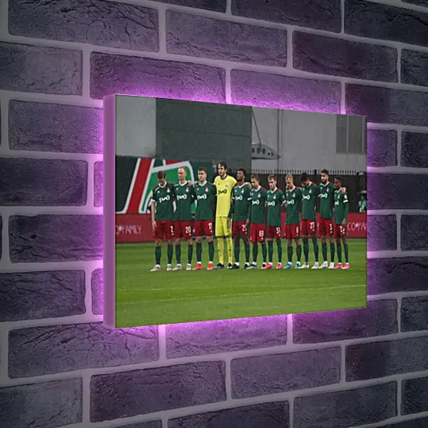 Лайтбокс световая панель - ФК Локомотив Москва. FC Lokomotiv Moscow Лайтбокс световая панель - ФК Локомотив Москва. FC Lokomotiv Moscow