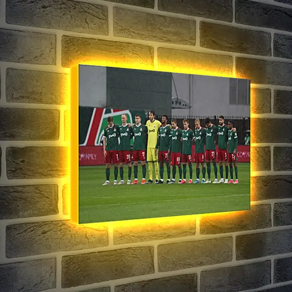 Лайтбокс световая панель - ФК Локомотив Москва. FC Lokomotiv Moscow Лайтбокс световая панель - ФК Локомотив Москва. FC Lokomotiv Moscow