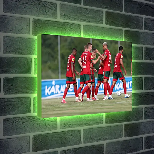 Лайтбокс световая панель - Празднование гола. Локомотив Москва. Lokomotiv Moscow Лайтбокс световая панель - Празднование гола. Локомотив Москва. Lokomotiv Moscow