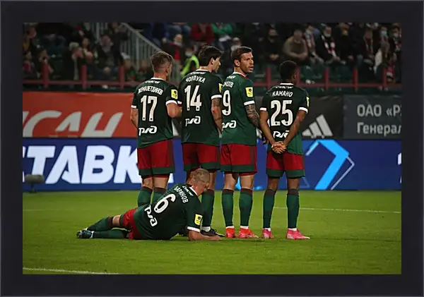 Картина в раме - Стенка. ФК Локомотив Москва. FC Lokomotiv Moscow Картина в раме - Стенка. ФК Локомотив Москва. FC Lokomotiv Moscow