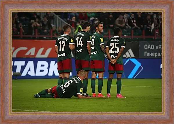Картина в раме - Стенка. ФК Локомотив Москва. FC Lokomotiv Moscow Картина в раме - Стенка. ФК Локомотив Москва. FC Lokomotiv Moscow
