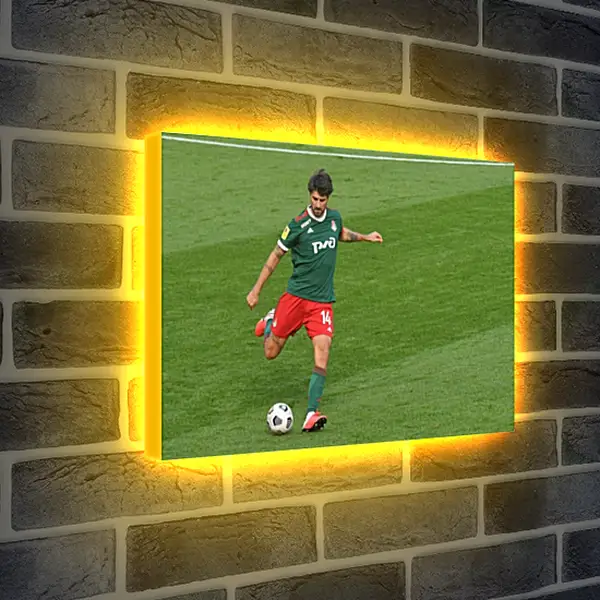 Лайтбокс световая панель - Ведран Чорлука. ФК Локомотив Москва. FC Lokomotiv Moscow Лайтбокс световая панель - Ведран Чорлука. ФК Локомотив Москва. FC Lokomotiv Moscow