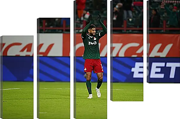 Модульная картина - Пабло Насименто. Локомотив Москва. Lokomotiv Moscow Модульная картина - Пабло Насименто. Локомотив Москва. Lokomotiv Moscow