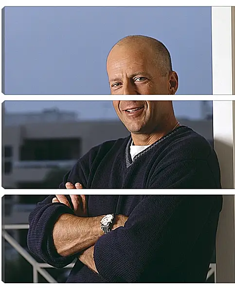 Модульная картина - Брюс Уиллис. Bruce Willis Модульная картина - Брюс Уиллис. Bruce Willis