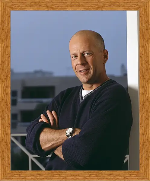 Картина в раме - Брюс Уиллис. Bruce Willis Картина в раме - Брюс Уиллис. Bruce Willis