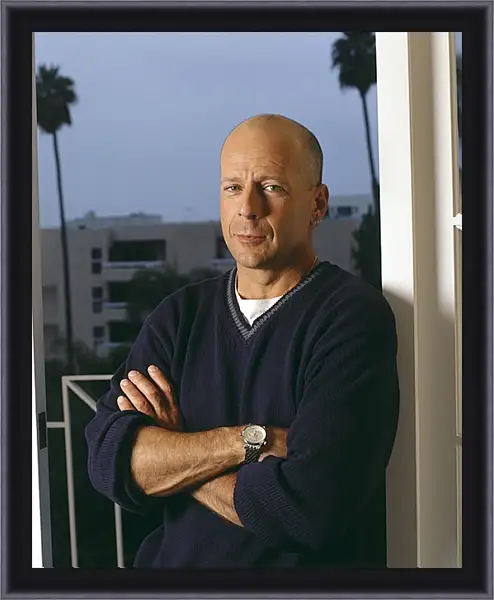 Картина в раме - Брюс Уиллис. Bruce Willis Картина в раме - Брюс Уиллис. Bruce Willis