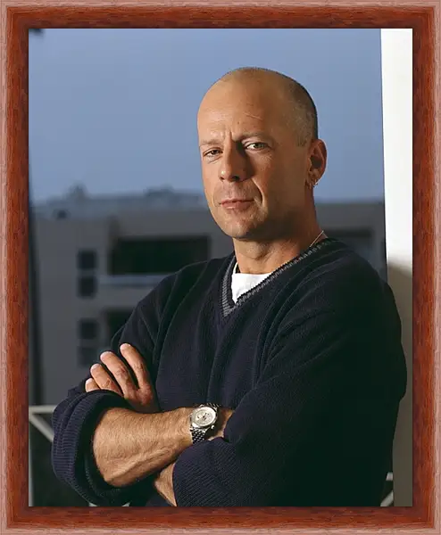 Картина в раме - Брюс Уиллис. Bruce Willis Картина в раме - Брюс Уиллис. Bruce Willis