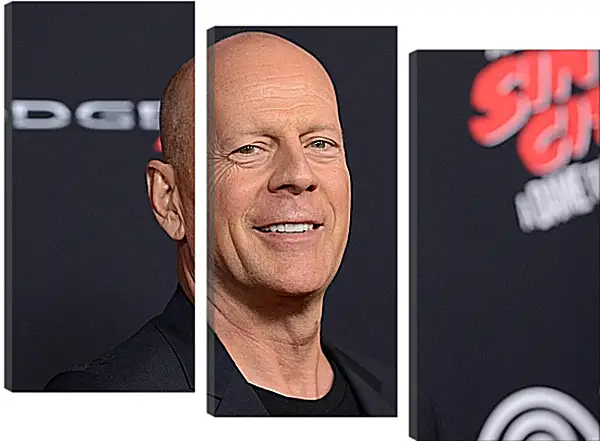 Модульная картина - Брюс Уиллис. Bruce Willis Модульная картина - Брюс Уиллис. Bruce Willis