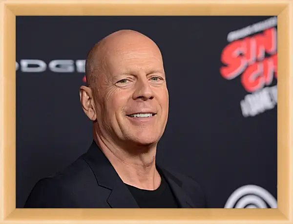 Картина в раме - Брюс Уиллис. Bruce Willis Картина в раме - Брюс Уиллис. Bruce Willis