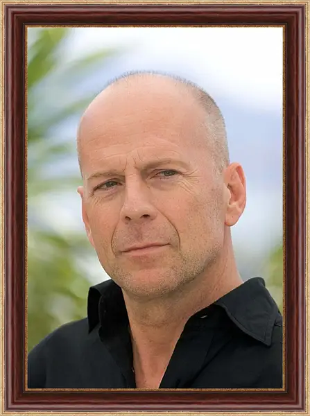 Картина в раме - Брюс Уиллис. Bruce Willis Картина в раме - Брюс Уиллис. Bruce Willis