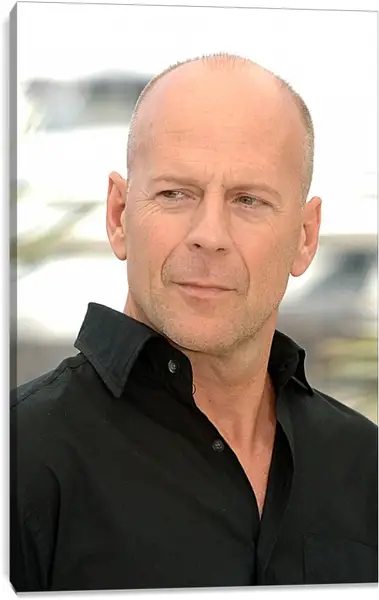 Постер на подрамнике - Брюс Уиллис. Bruce Willis Постер на подрамнике - Брюс Уиллис. Bruce Willis