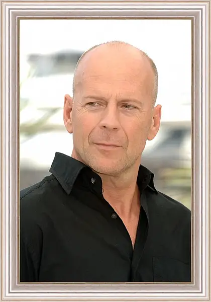 Картина в раме - Брюс Уиллис. Bruce Willis Картина в раме - Брюс Уиллис. Bruce Willis