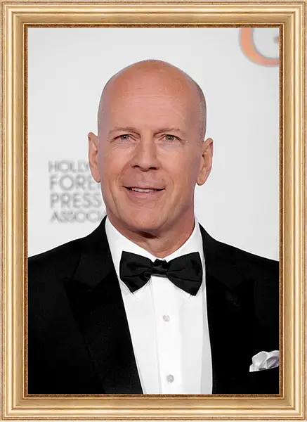 Картина в раме - Брюс Уиллис. Bruce Willis Картина в раме - Брюс Уиллис. Bruce Willis
