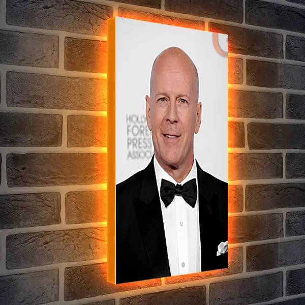Лайтбокс световая панель - Брюс Уиллис. Bruce Willis Лайтбокс световая панель - Брюс Уиллис. Bruce Willis