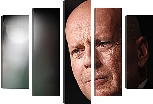 Модульная картина - Брюс Уиллис. Bruce Willis Модульная картина - Брюс Уиллис. Bruce Willis