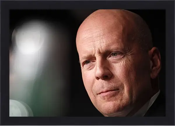 Картина в раме - Брюс Уиллис. Bruce Willis Картина в раме - Брюс Уиллис. Bruce Willis