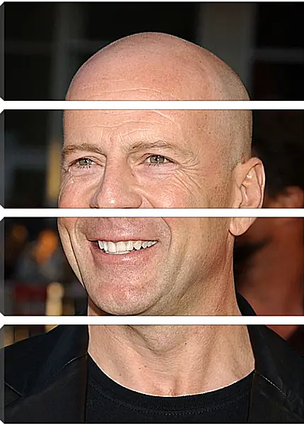 Модульная картина - Брюс Уиллис. Bruce Willis Модульная картина - Брюс Уиллис. Bruce Willis