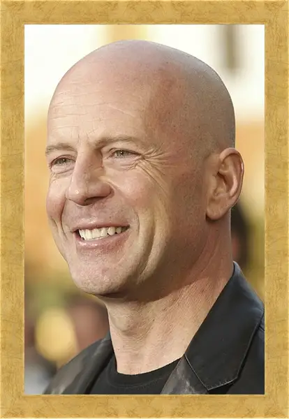 Картина в раме - Брюс Уиллис. Bruce Willis Картина в раме - Брюс Уиллис. Bruce Willis