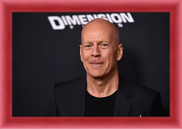 Картина в раме - Брюс Уиллис. Bruce Willis Картина в раме - Брюс Уиллис. Bruce Willis