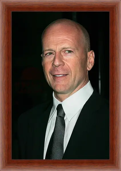 Картина в раме - Брюс Уиллис. Bruce Willis Картина в раме - Брюс Уиллис. Bruce Willis