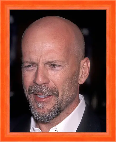Картина в раме - Брюс Уиллис. Bruce Willis Картина в раме - Брюс Уиллис. Bruce Willis