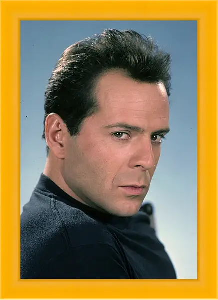 Картина в раме - Брюс Уиллис. Bruce Willis Картина в раме - Брюс Уиллис. Bruce Willis