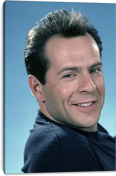 Постер на подрамнике - Брюс Уиллис. Bruce Willis Постер на подрамнике - Брюс Уиллис. Bruce Willis
