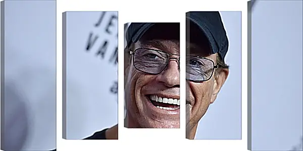 Модульная картина - Жан-Клод Ван Дамм. Jean-Claude Van Damme Модульная картина - Жан-Клод Ван Дамм. Jean-Claude Van Damme