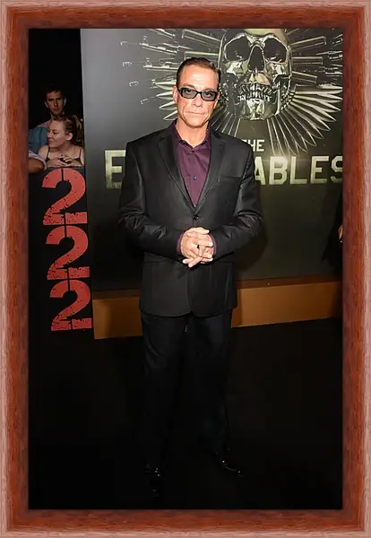 Картина в раме - Жан-Клод Ван Дамм. Jean-Claude Van Damme Картина в раме - Жан-Клод Ван Дамм. Jean-Claude Van Damme