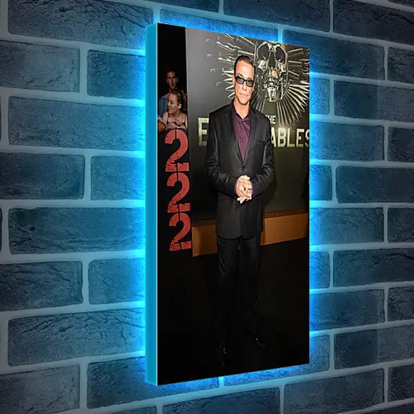 Лайтбокс световая панель - Жан-Клод Ван Дамм. Jean-Claude Van Damme Лайтбокс световая панель - Жан-Клод Ван Дамм. Jean-Claude Van Damme