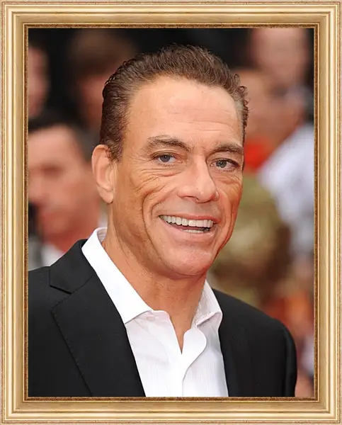 Картина в раме - Жан-Клод Ван Дамм. Jean-Claude Van Damme Картина в раме - Жан-Клод Ван Дамм. Jean-Claude Van Damme
