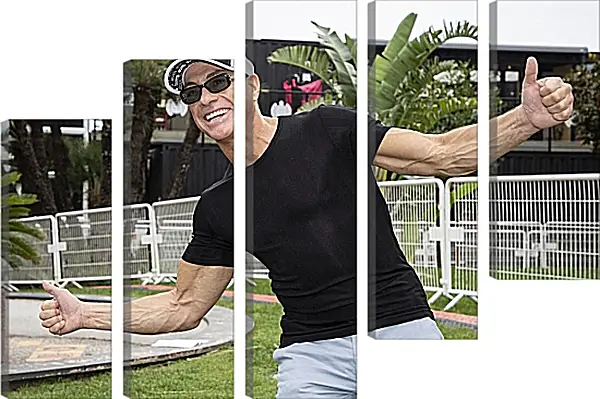 Модульная картина - Жан-Клод Ван Дамм. Jean-Claude Van Damme Модульная картина - Жан-Клод Ван Дамм. Jean-Claude Van Damme
