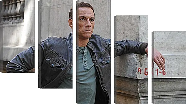 Модульная картина - Жан-Клод Ван Дамм. Jean-Claude Van Damme Модульная картина - Жан-Клод Ван Дамм. Jean-Claude Van Damme