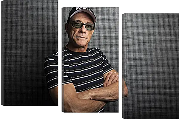 Модульная картина - Жан-Клод Ван Дамм. Jean-Claude Van Damme Модульная картина - Жан-Клод Ван Дамм. Jean-Claude Van Damme