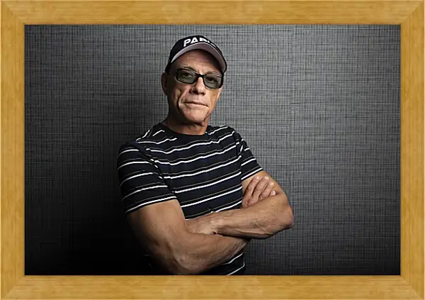 Картина в раме - Жан-Клод Ван Дамм. Jean-Claude Van Damme Картина в раме - Жан-Клод Ван Дамм. Jean-Claude Van Damme